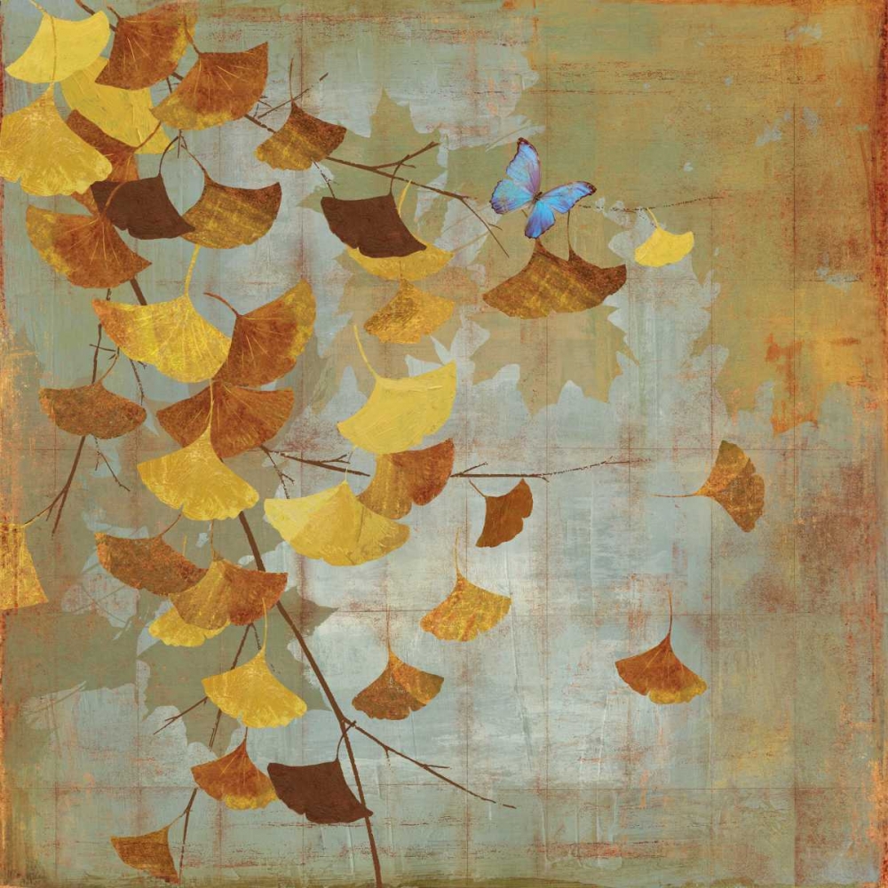 Gingko Branch I art print by Asia Jensen for $57.95 CAD