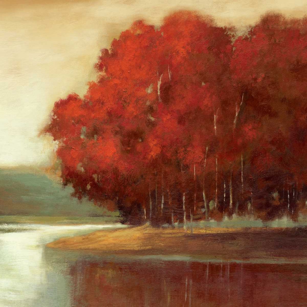 Touch of Red art print by Asia Jensen for $57.95 CAD
