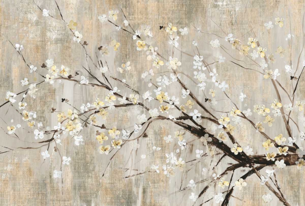 Silver Apple Blooms - Mini art print by Asia Jensen for $57.95 CAD