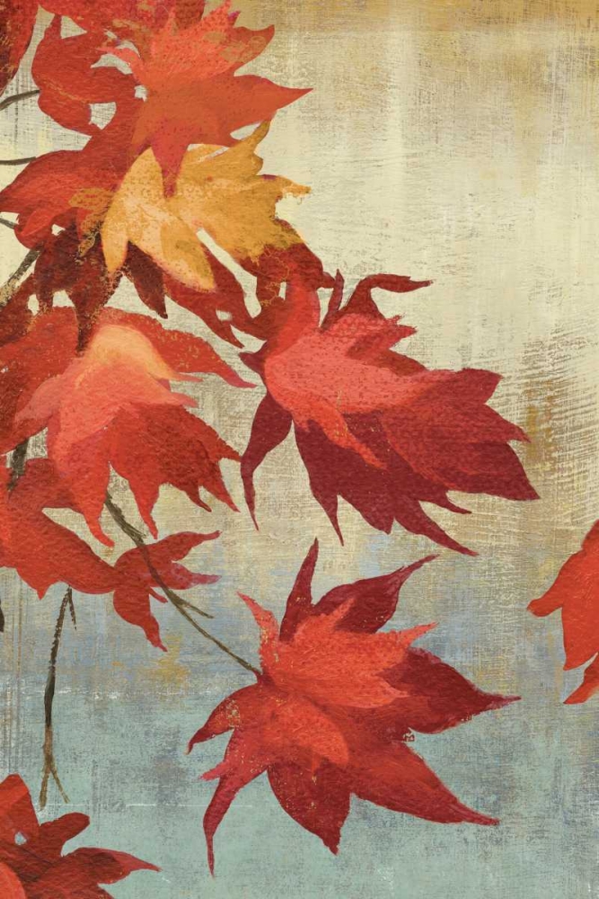 Maple Leaves I - mini art print by Asia Jensen for $57.95 CAD