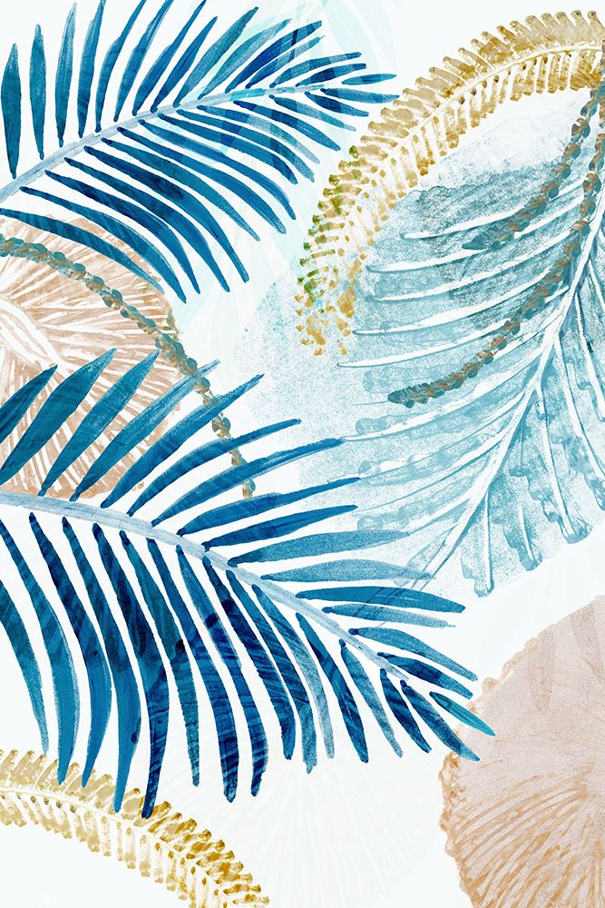 Blush Palm I art print by Ken Roko for $57.95 CAD