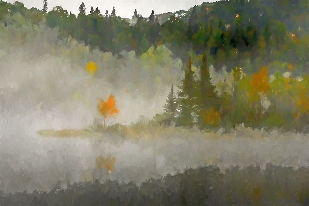 Misty Isle art print by Kim Curinga for $57.95 CAD