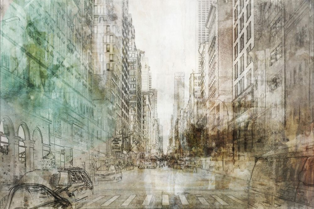 NYC Streets I art print by Ken Roko for $57.95 CAD