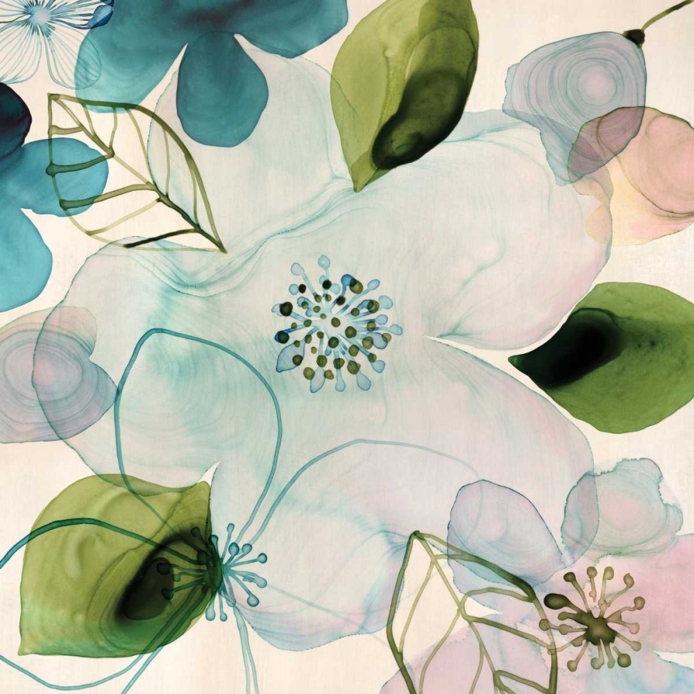 Water Blossoms II art print by Margaret Berg for $57.95 CAD