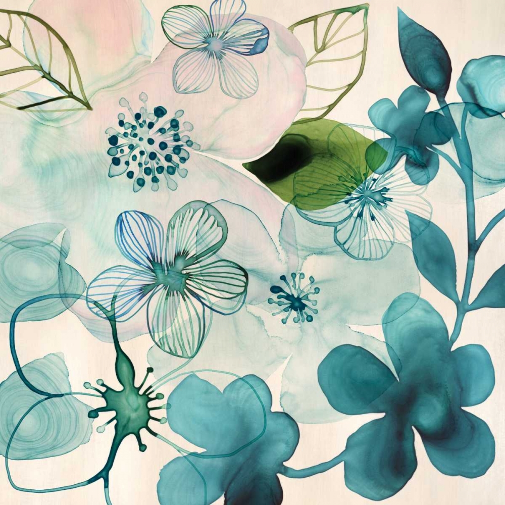 Water Blossoms III art print by Margaret Berg for $57.95 CAD