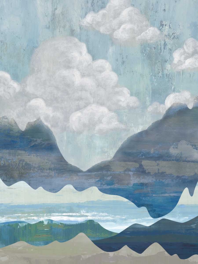 Cloudy Mountains I art print by Andrea Ciullini for $57.95 CAD