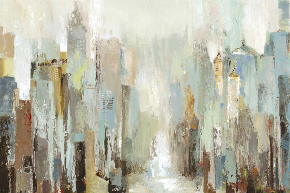 Misty City art print by Allison Pearce for $57.95 CAD