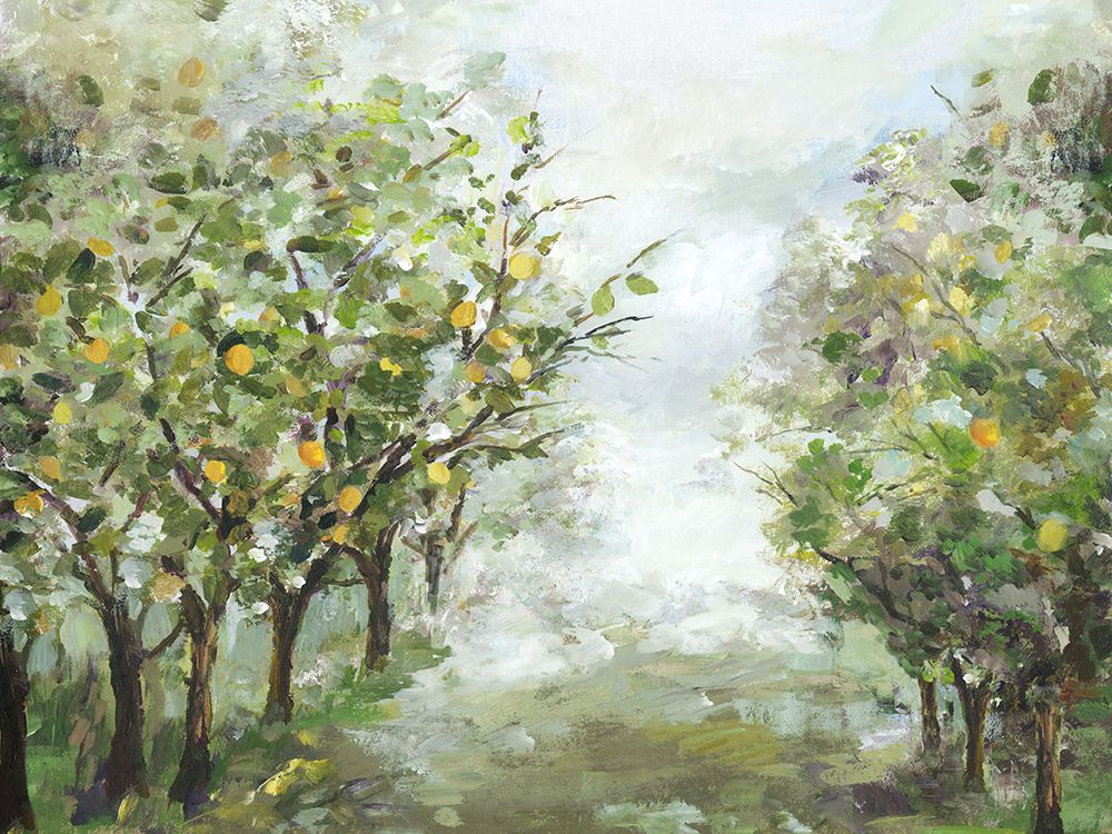 Orange Orchard art print by Allison Pearce for $57.95 CAD