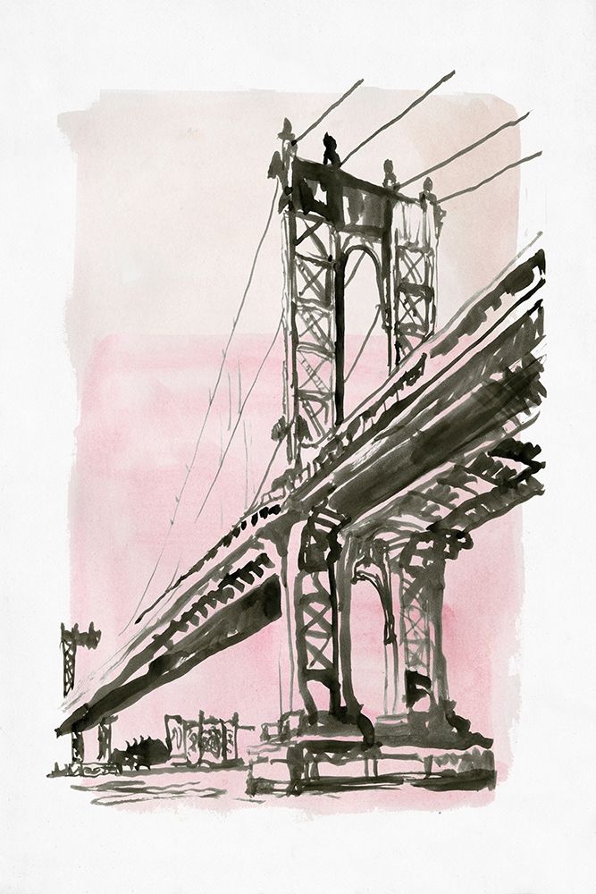 New York Bridge II   art print by Stellar Design Studio for $57.95 CAD