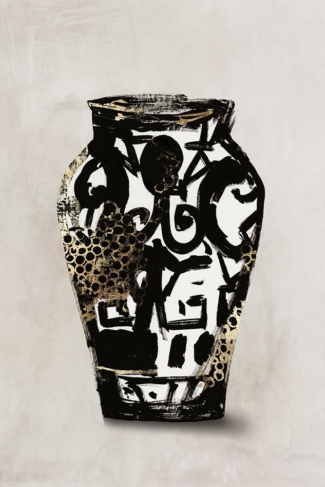 Golden Vase I  art print by Aimee Wilson for $57.95 CAD