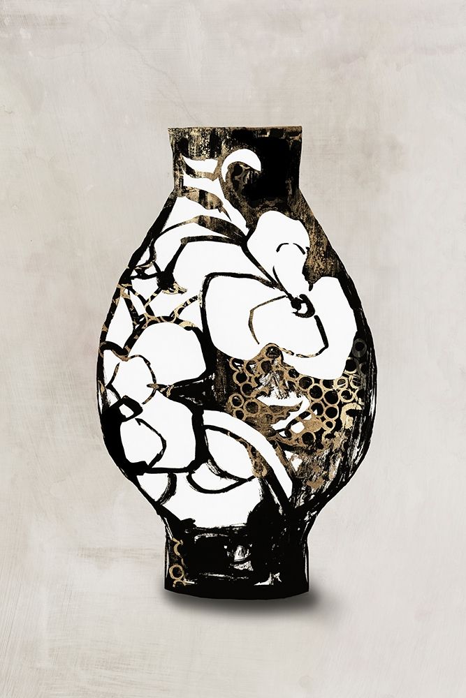 Golden Vase II art print by Aimee Wilson for $57.95 CAD