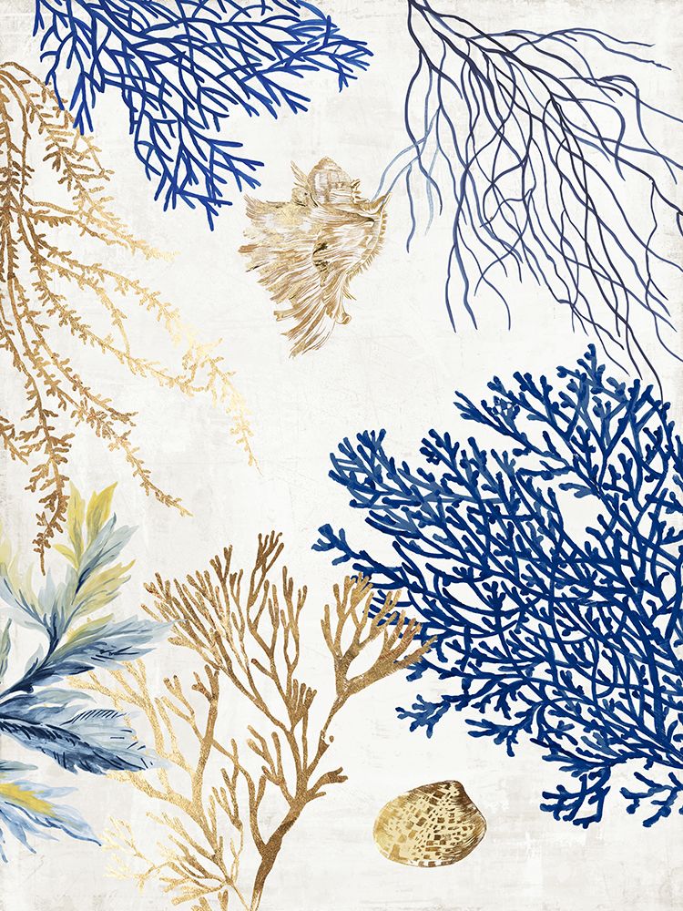 Soft Blue Corals II art print by Aimee Wilson for $57.95 CAD