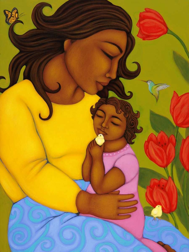 Mother and Child art print by Tamara Adams for $57.95 CAD