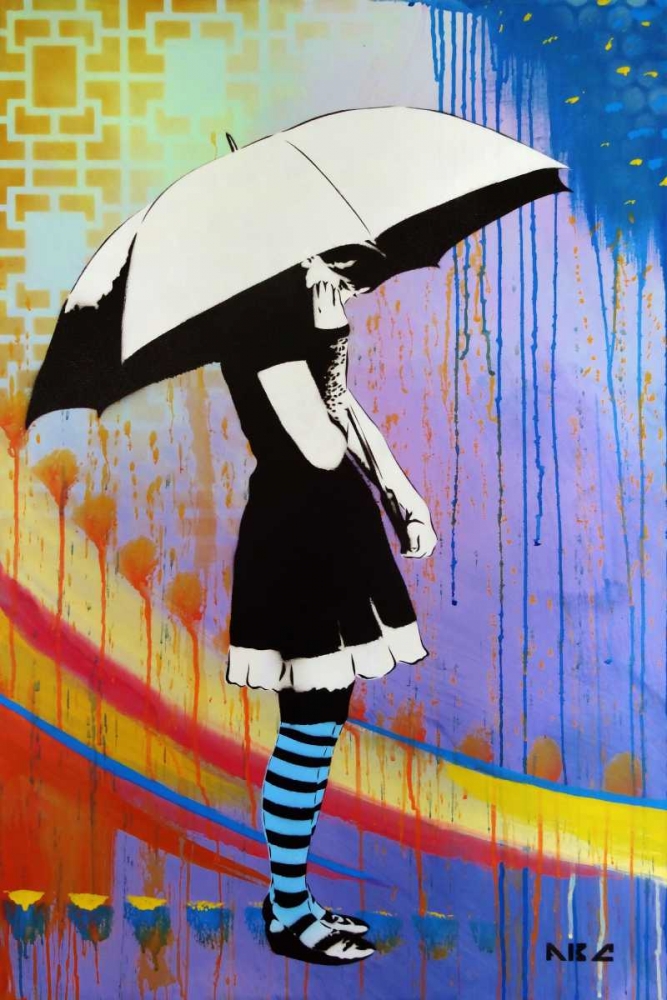 Waiting for the Rain art print by AbcArtAttack for $57.95 CAD