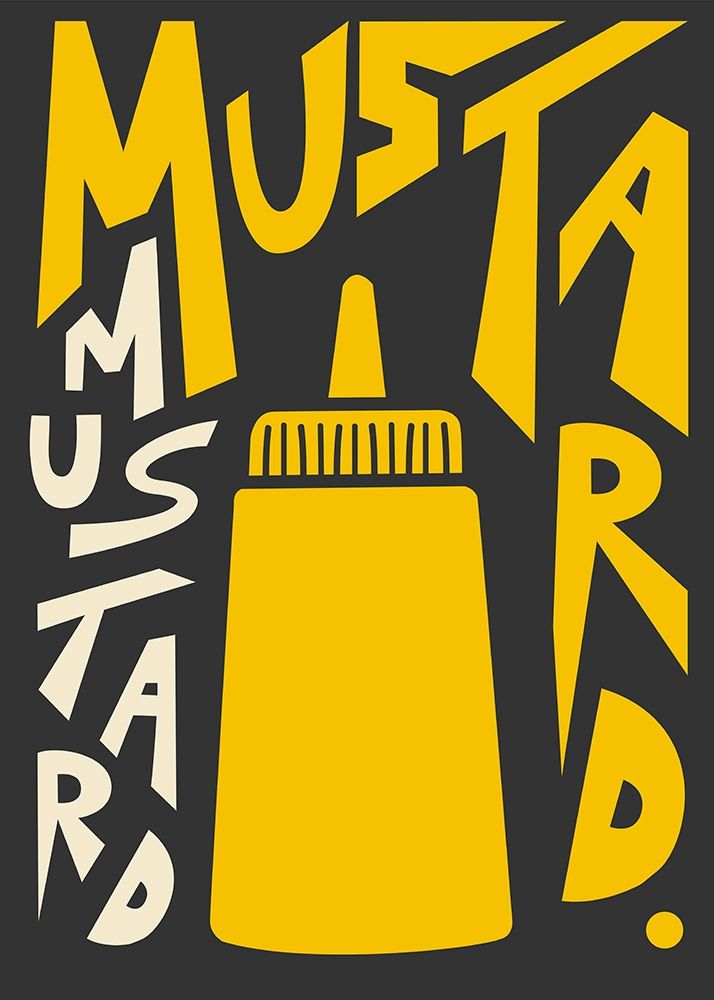 Kitchen Mustard art print by Ayse for $57.95 CAD