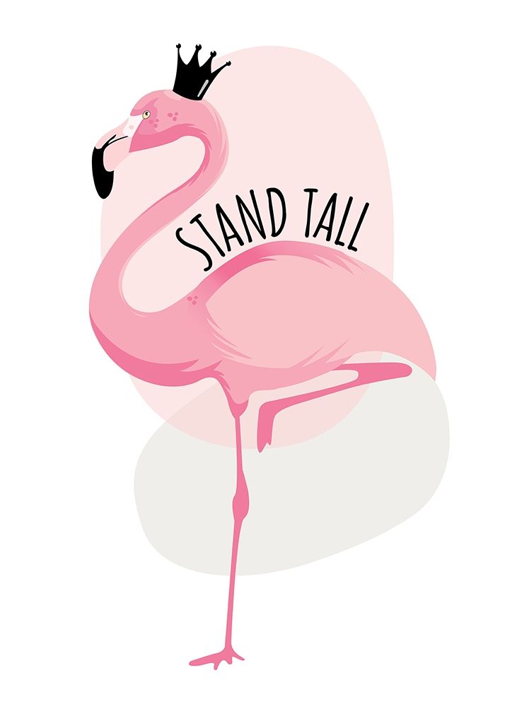Flamingo art print by Ayse for $57.95 CAD