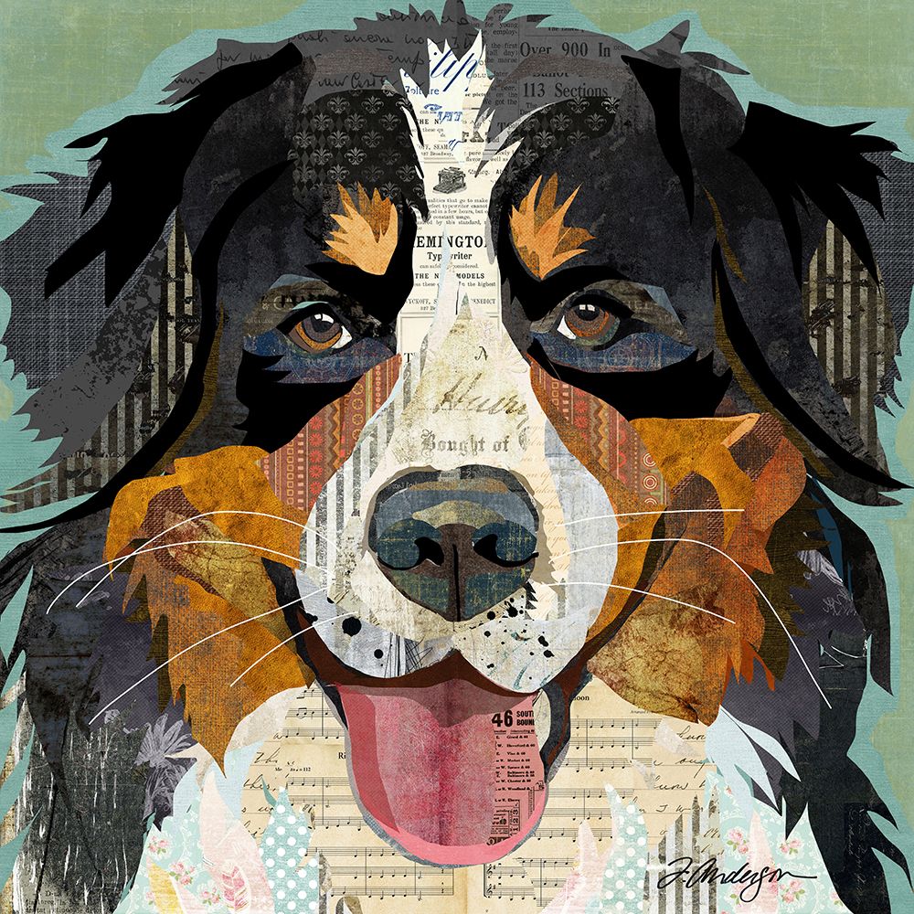Bernese art print by Traci Anderson for $57.95 CAD