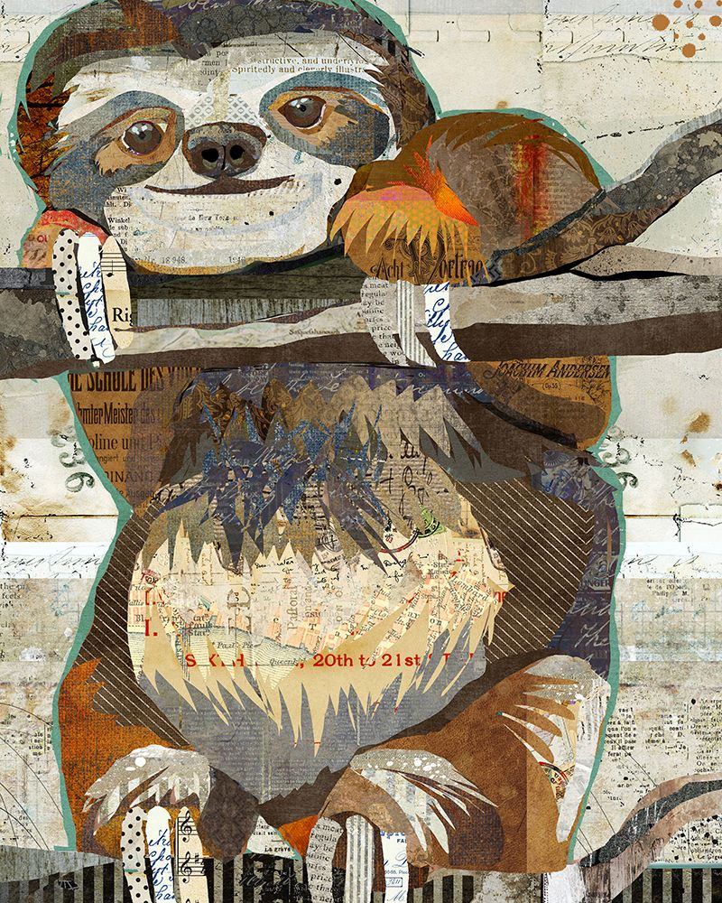 Sloth art print by Traci Anderson for $57.95 CAD