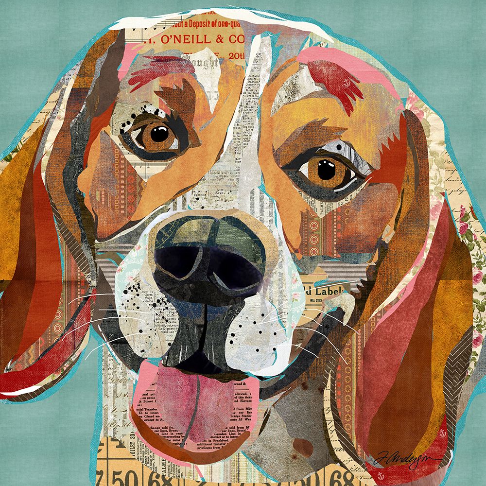Beagle art print by Traci Anderson for $57.95 CAD