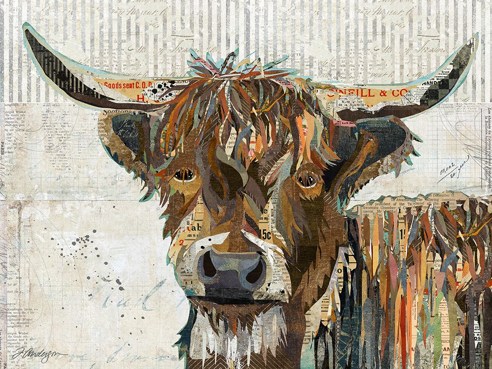 Highland Cow art print by Traci Anderson for $57.95 CAD