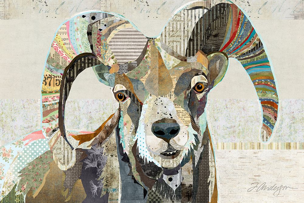 Wild Bighorn Sheep art print by Traci Anderson for $57.95 CAD
