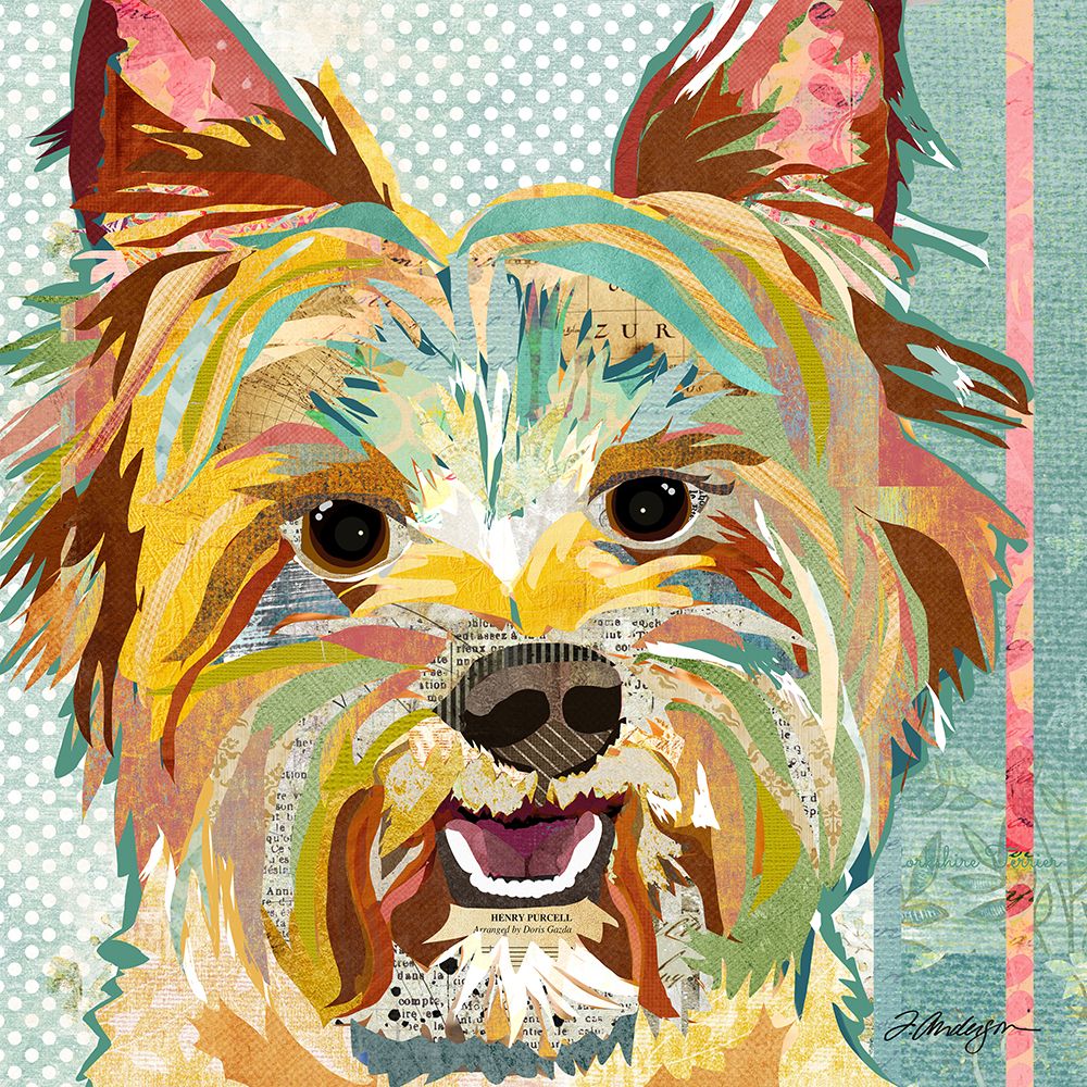 Yorkie art print by Traci Anderson for $57.95 CAD