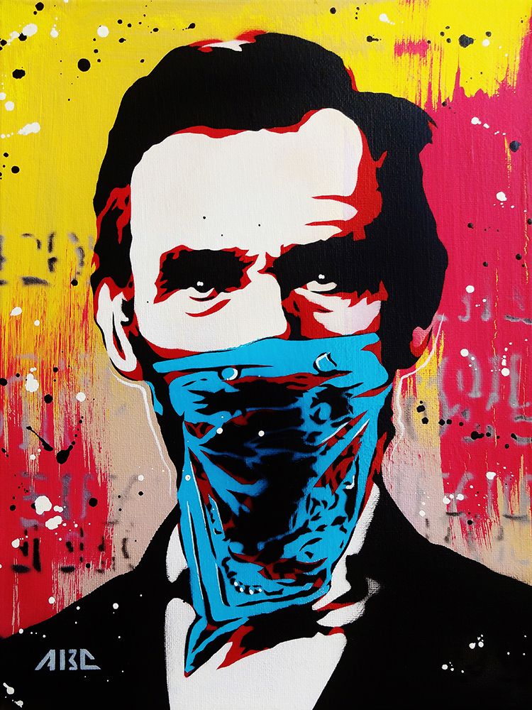 Lincoln-Patriot Thug art print by AbcArtAttack for $57.95 CAD
