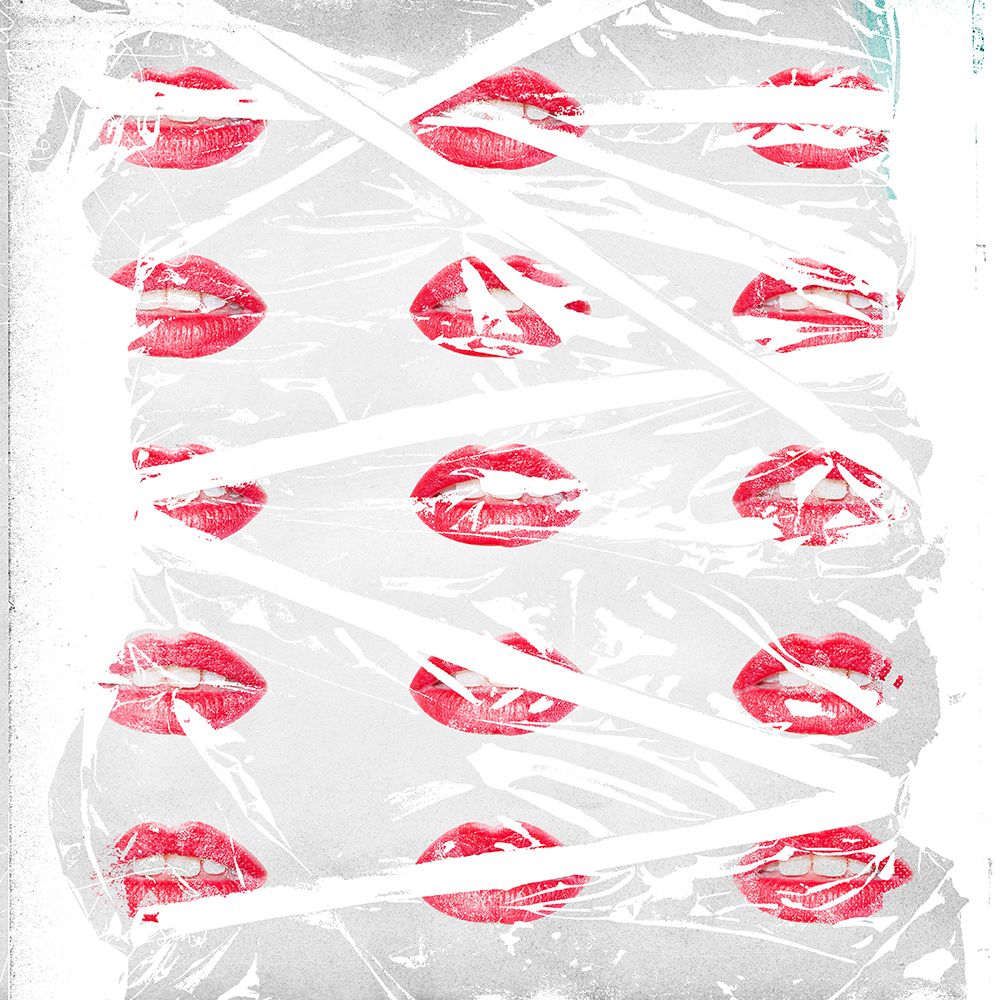 Lips art print by Teis Albers for $57.95 CAD