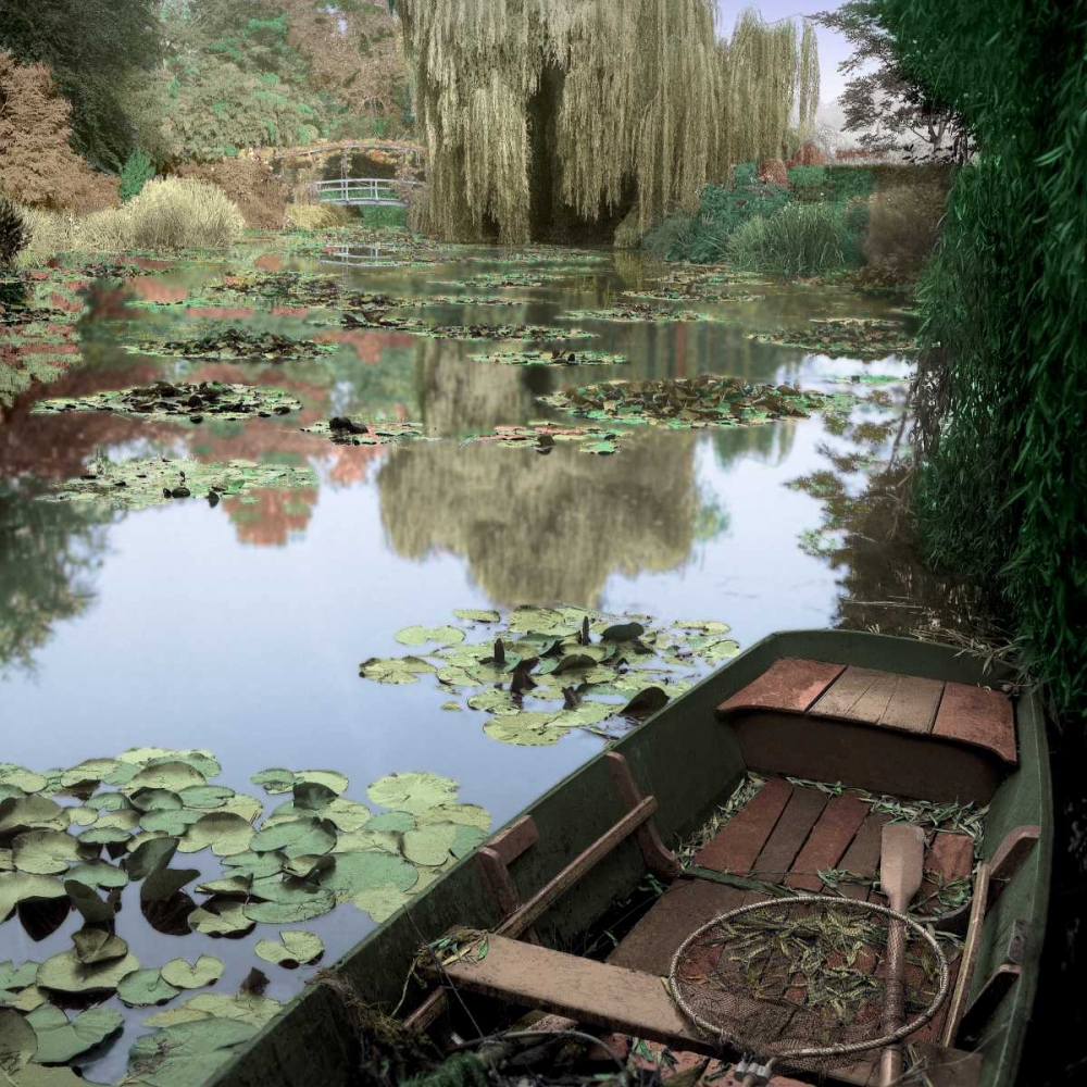 Giverny Boat #1 art print by Alan Blaustein for $57.95 CAD