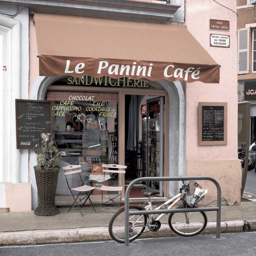 Le Panini Cafe art print by Alan Blaustein for $57.95 CAD
