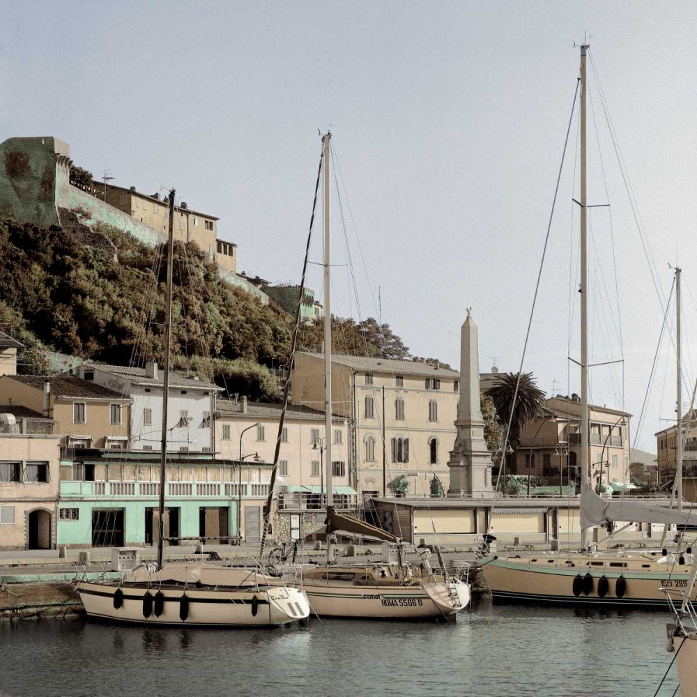 Tuscany Harbor - 2 art print by Alan Blaustein for $57.95 CAD