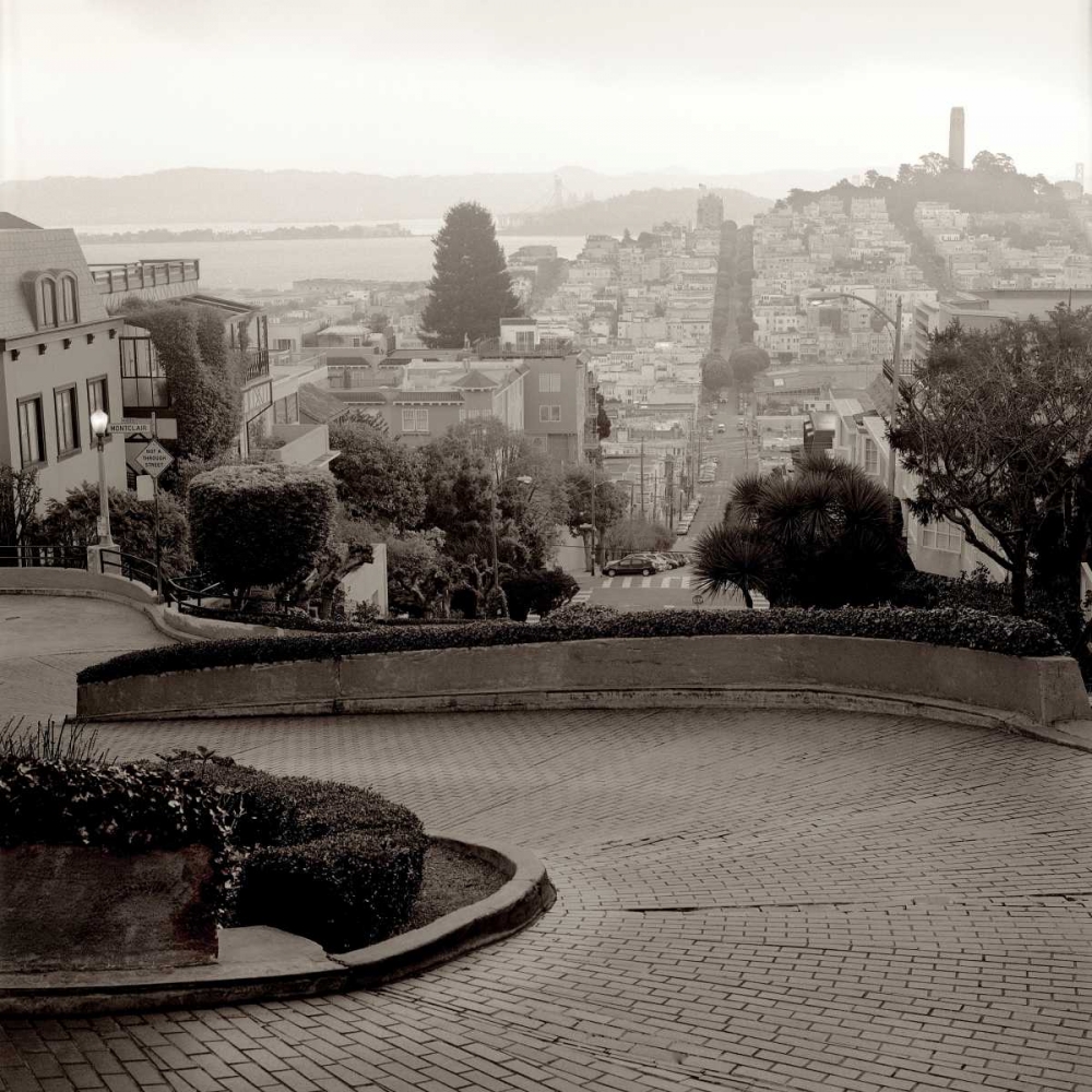 Lombard Street - 1 art print by Alan Blaustein for $57.95 CAD