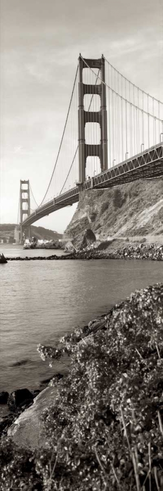 Golden Gate Bridge Pano - 1 art print by Alan Blaustein for $57.95 CAD