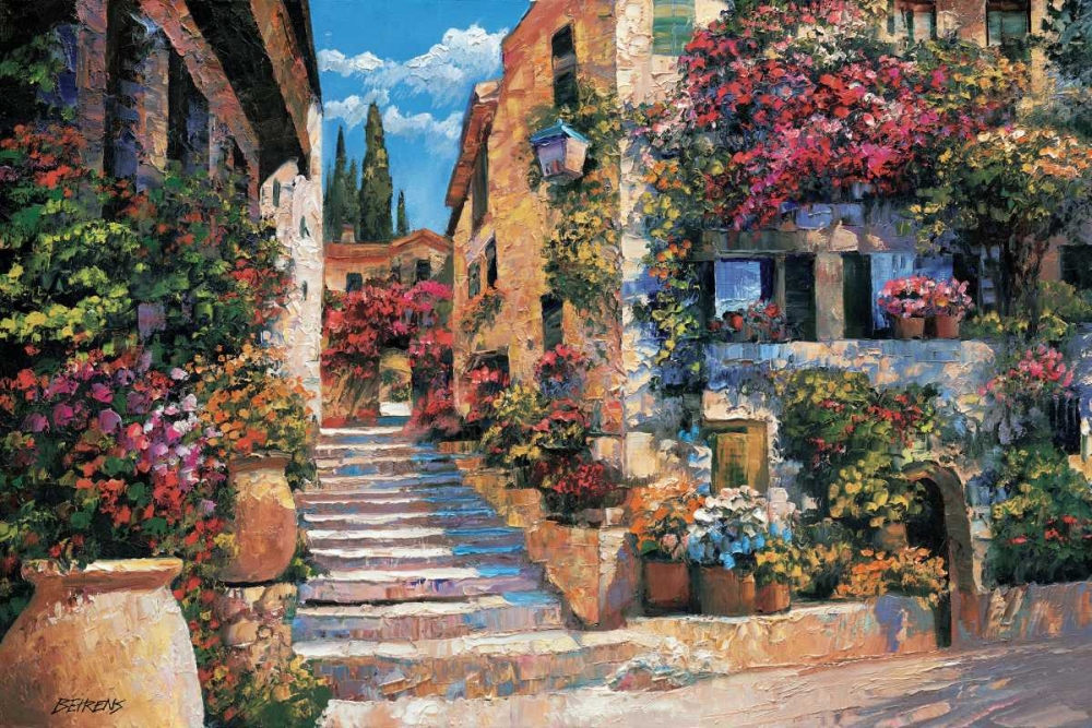 Riviera Stairs art print by Howard Behrens for $57.95 CAD