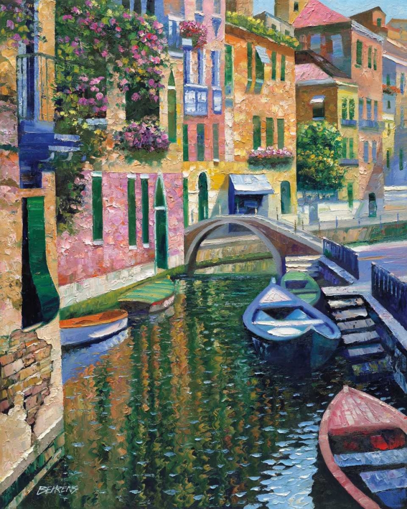 Romantic Canal art print by Howard Behrens for $57.95 CAD