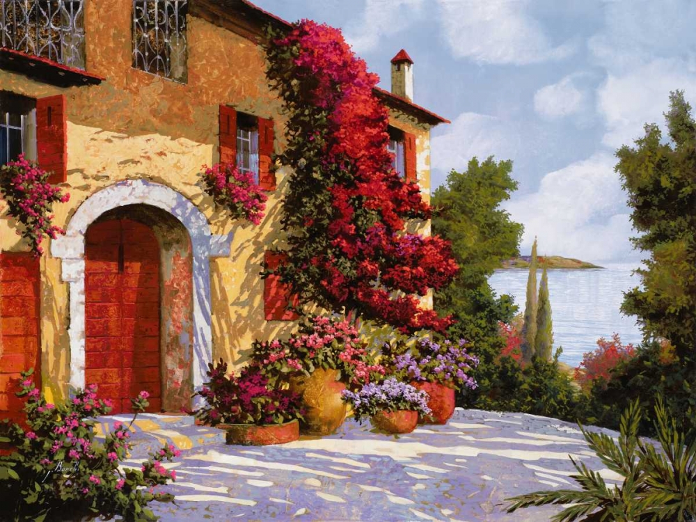 Bouganville art print by Guido Borelli for $57.95 CAD