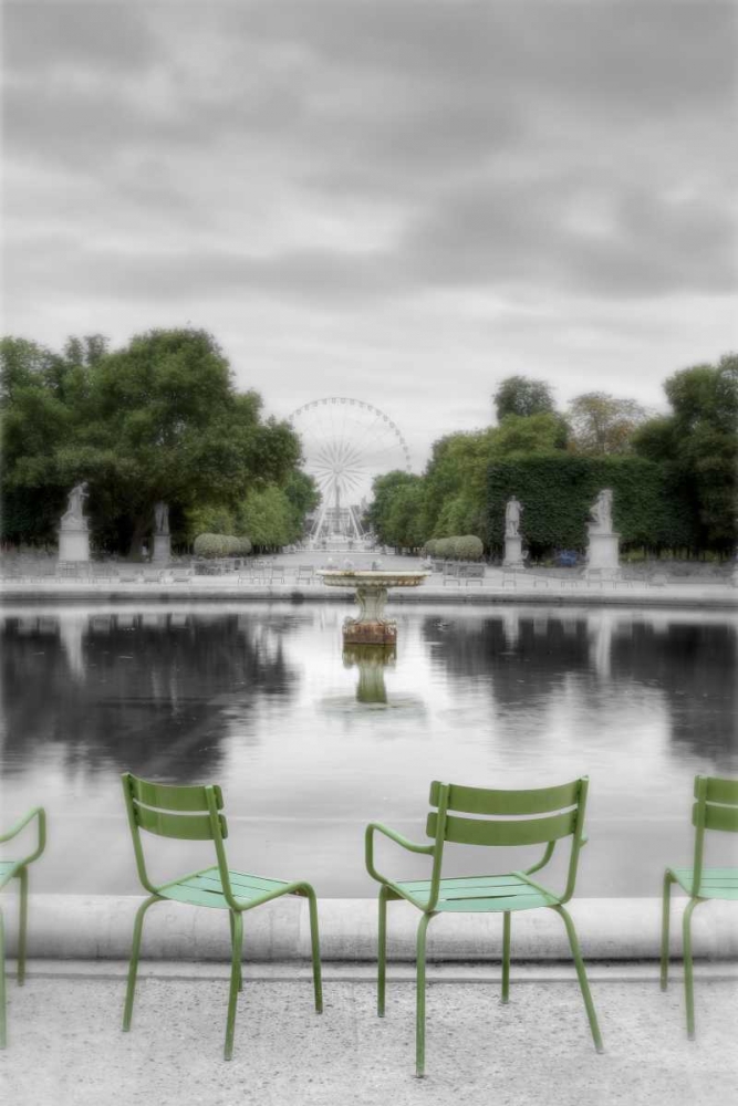 Tuileries Fountain #1 art print by Alan Blaustein for $57.95 CAD