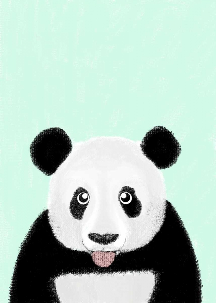 Cute Panda art print by Barruf for $57.95 CAD