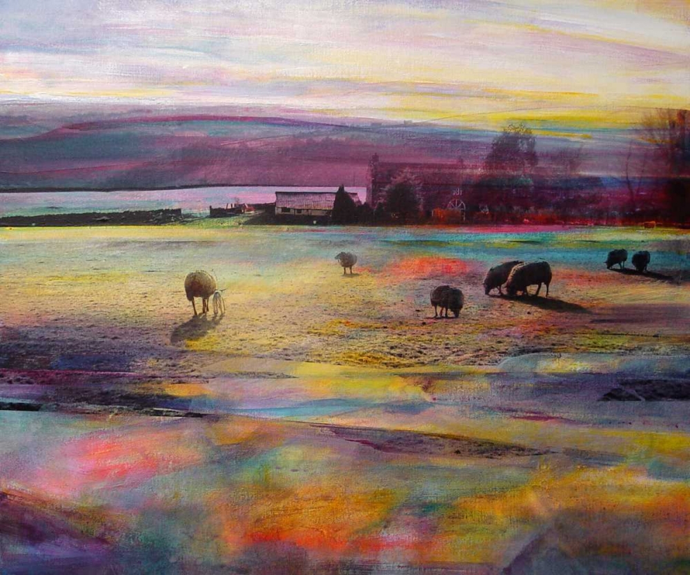 Balmy Summers Evening art print by Kate Boyce for $57.95 CAD