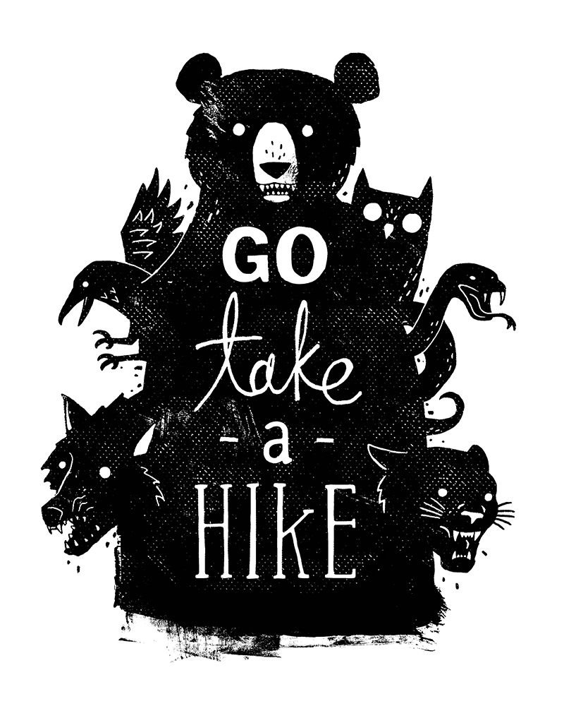 Go Take a Hike art print by Michael Buxton for $57.95 CAD