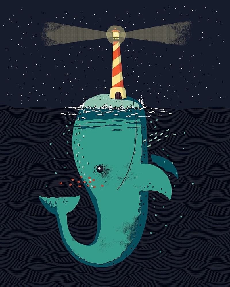 King of The Narwhals art print by Michael Buxton for $57.95 CAD