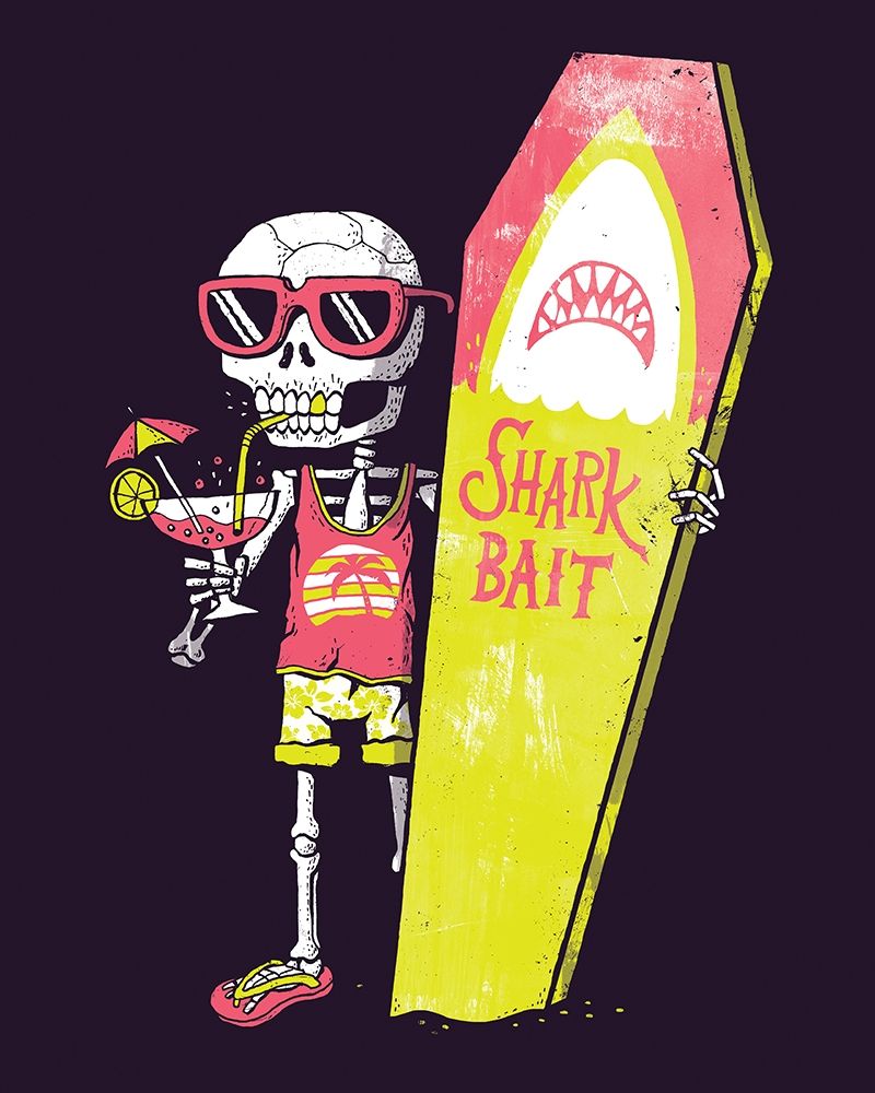 Shark Bait art print by Michael Buxton for $57.95 CAD