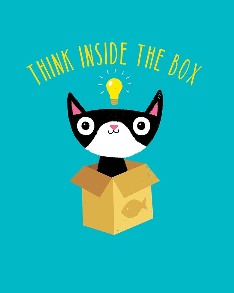 Think Outside The Box art print by Michael Buxton for $57.95 CAD