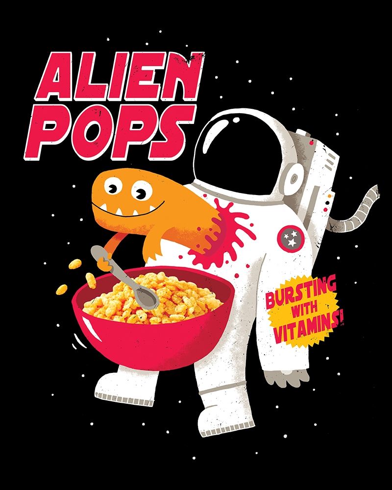 Alien Pops art print by Michael Buxton for $57.95 CAD
