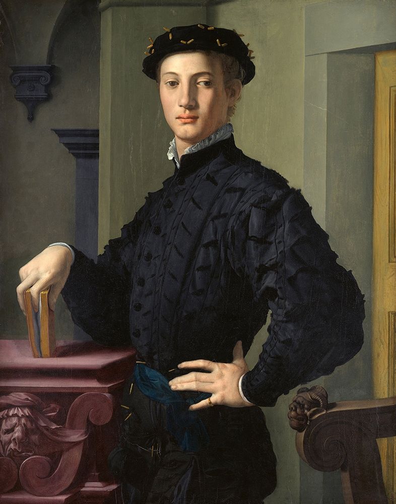 Portrait of a Young Man art print by Agnolo Bronzino for $57.95 CAD