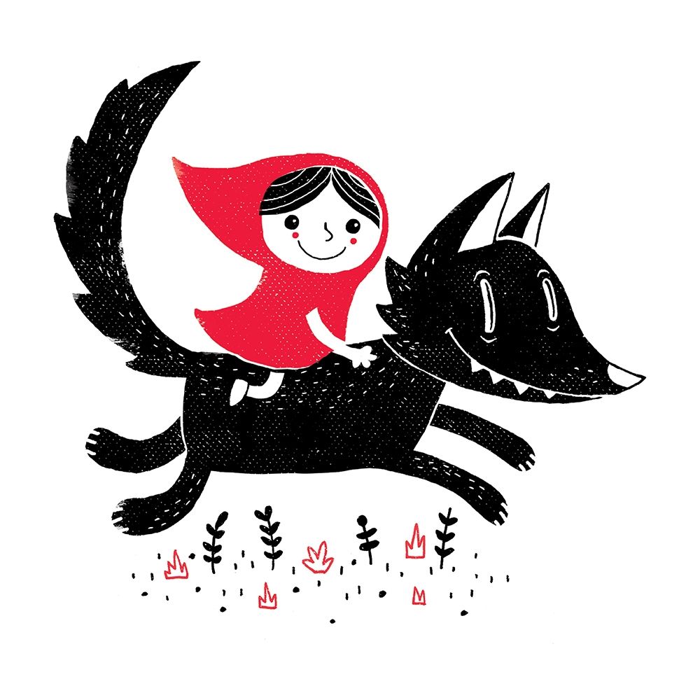 Red Riding art print by Michael Buxton for $57.95 CAD