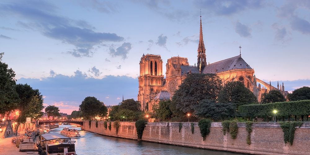 River View - Notre Dame art print by Alan Blaustein for $57.95 CAD