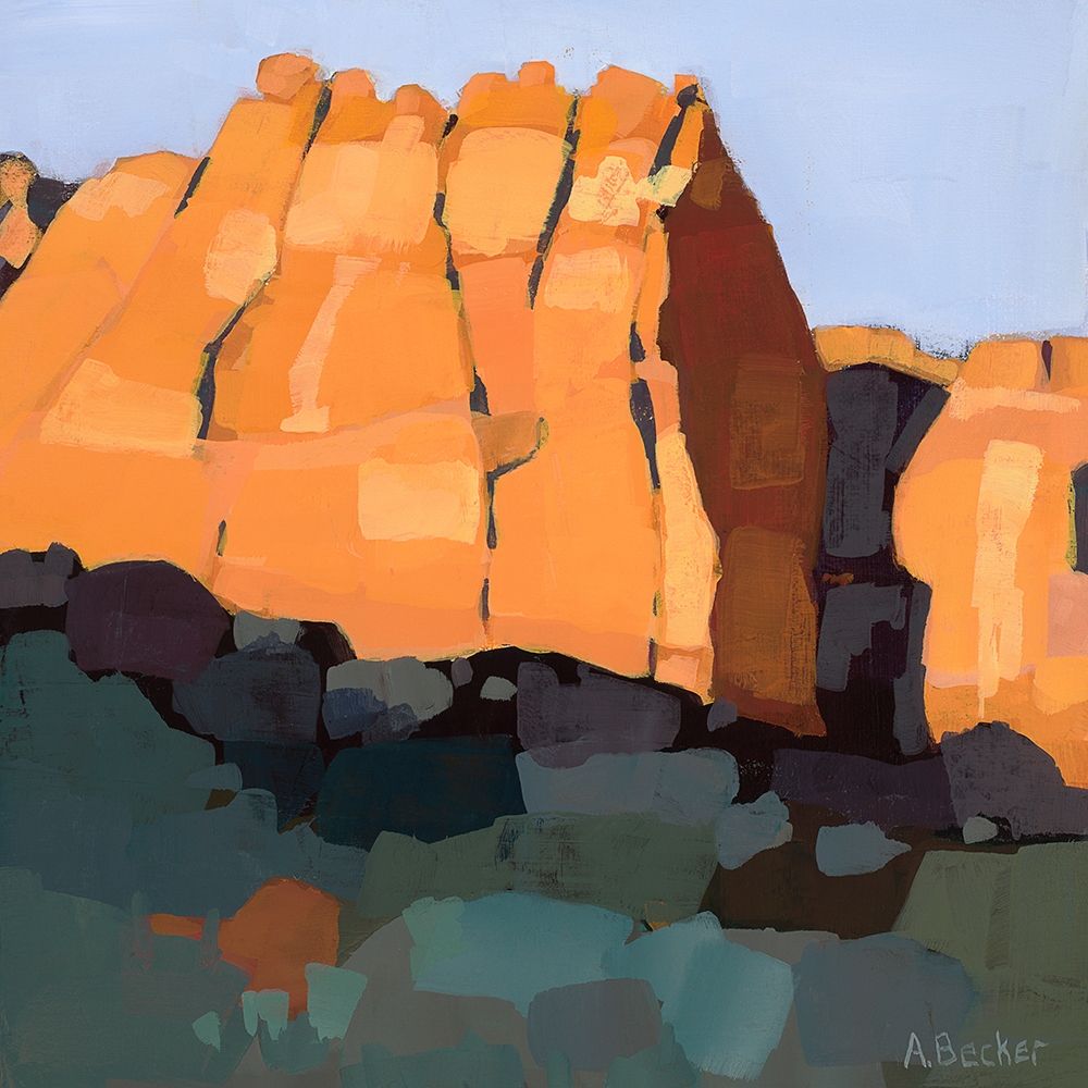 Red Rock art print by Anne Becker for $57.95 CAD