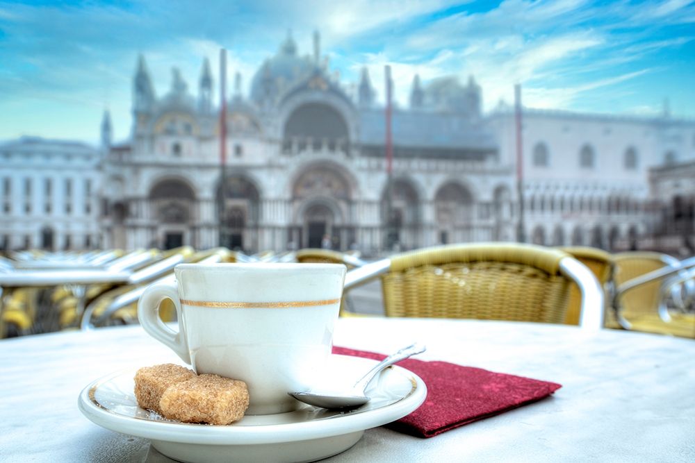 Caffe Piazza San Marco #1 art print by Alan Blaustein for $57.95 CAD