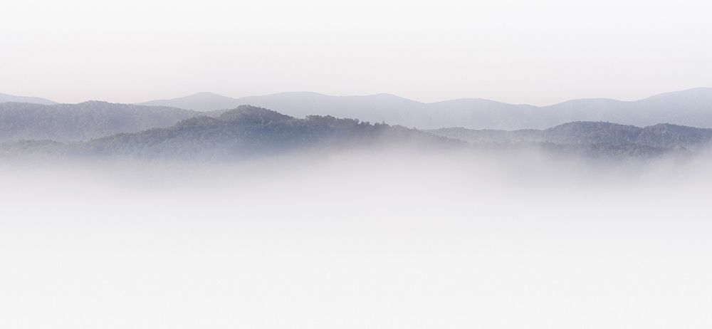 Mountain Tops, Appalachia art print by Nicholas Bell for $57.95 CAD